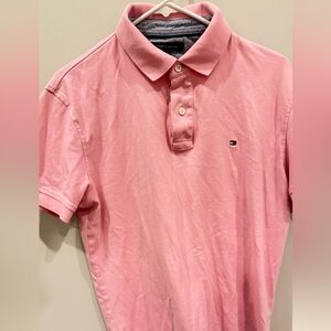 Tommy Hilfiger Men's Polo Shirt in light Pink